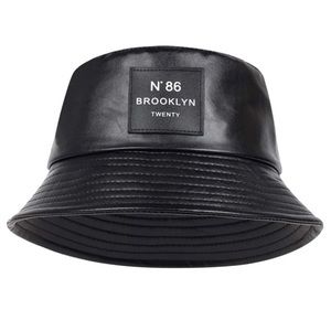 Black Unisex Brooklyn Bucket Hat